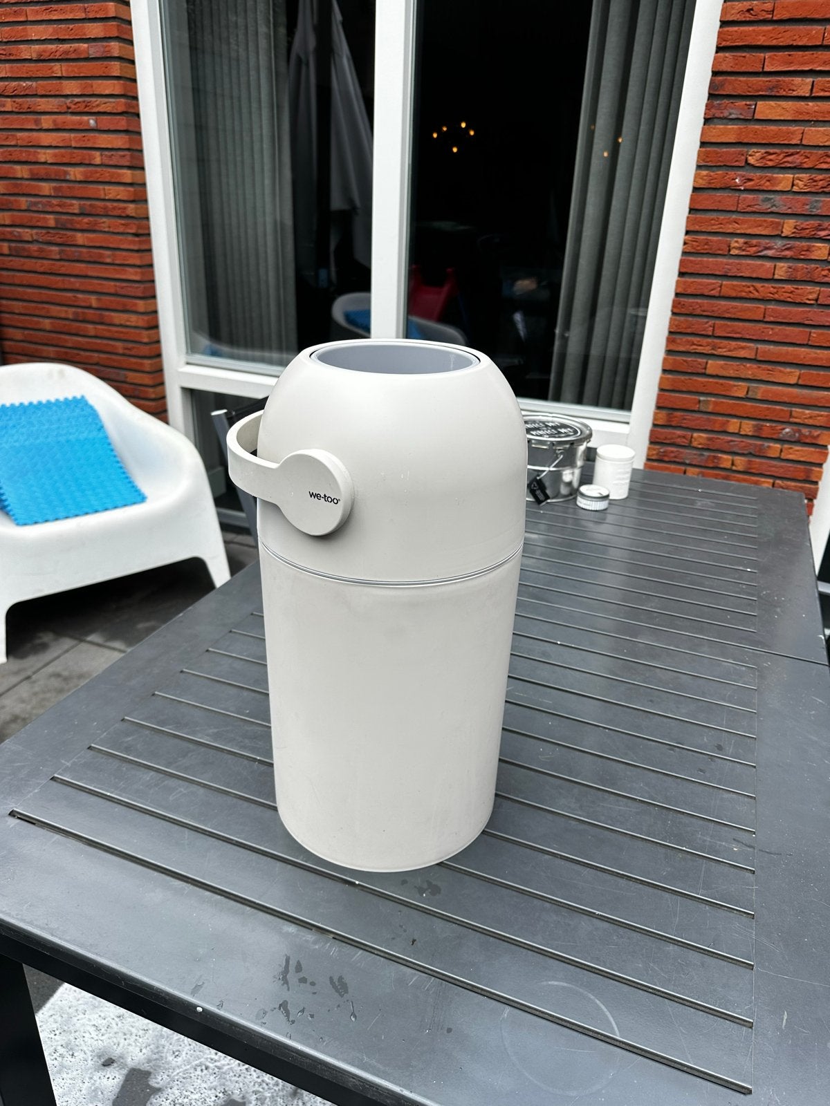 We-Too luieremmer - beige, Ophalen of Verzenden, Gebruikt