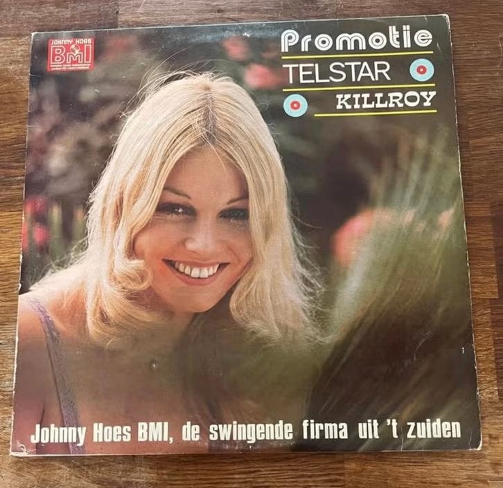 LP Johnny Hoes Promotie Telstar Killroy de swingende firma, Ophalen of Verzenden, Zo goed als nieuw, 12 inch, Levenslied of Smartlap