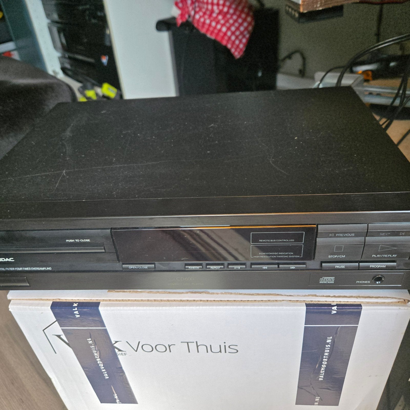 Philips cd600 dual dac  vintage, Ophalen, Philips