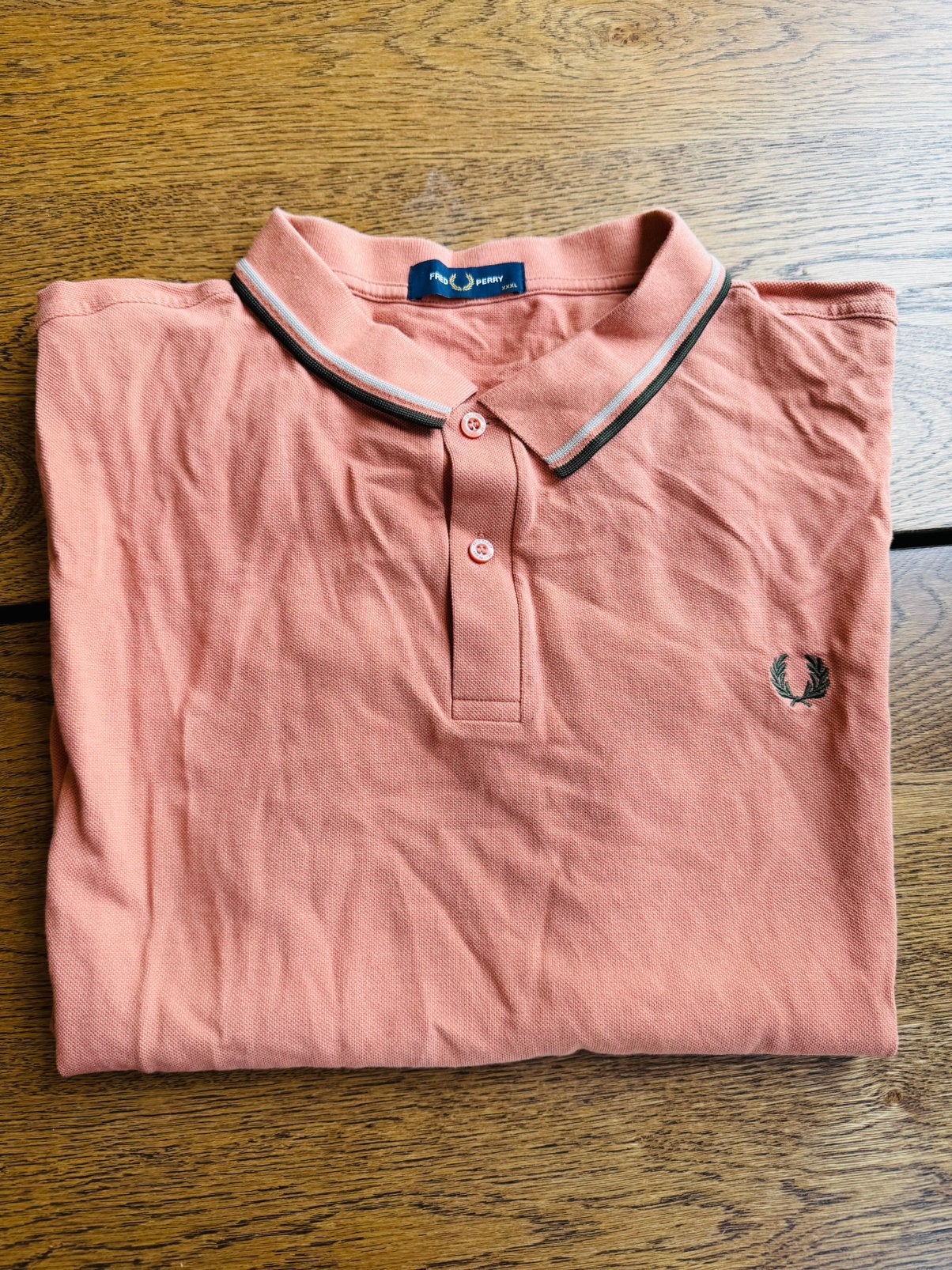 Fred Perry Polo Shirt - Nieuw, valt kleiner uit xxxl, Ophalen of Verzenden, Nieuw, Overige maten, Oranje