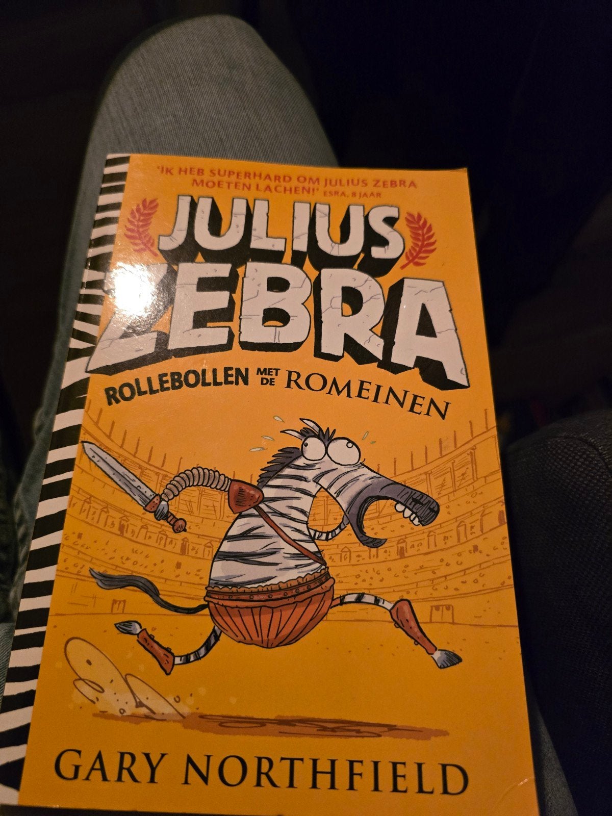 Julius Zebra, rollebollen met de Romeinen, Ophalen of Verzenden, Zo goed als nieuw, Gary Northfield, Fictie algemeen