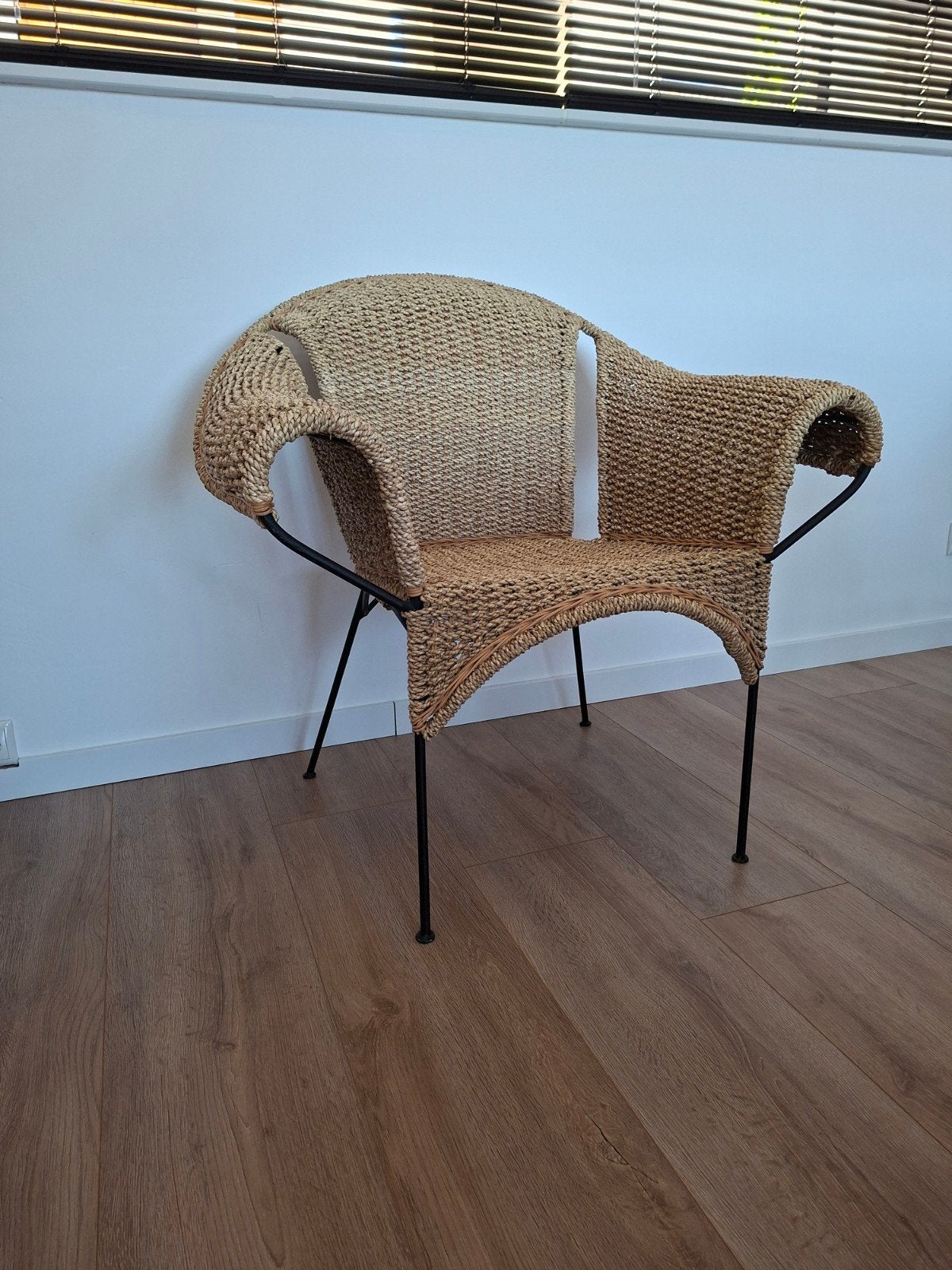 Te koop: Prachtige Rotan Stoel (Nieuwstaat), Ophalen, Bruin, Nieuw, Riet of Rotan