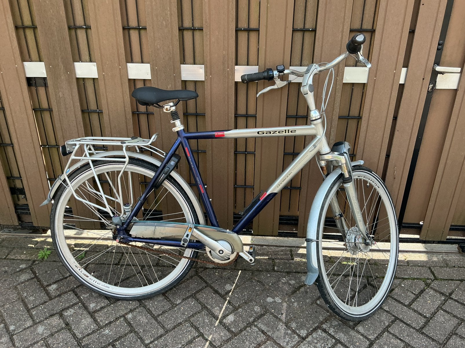 Gazelle chamonix herenfiets 57, Fietsen en Brommers, Ophalen, Versnellingen, Zo goed als nieuw, 57 tot 61 cm