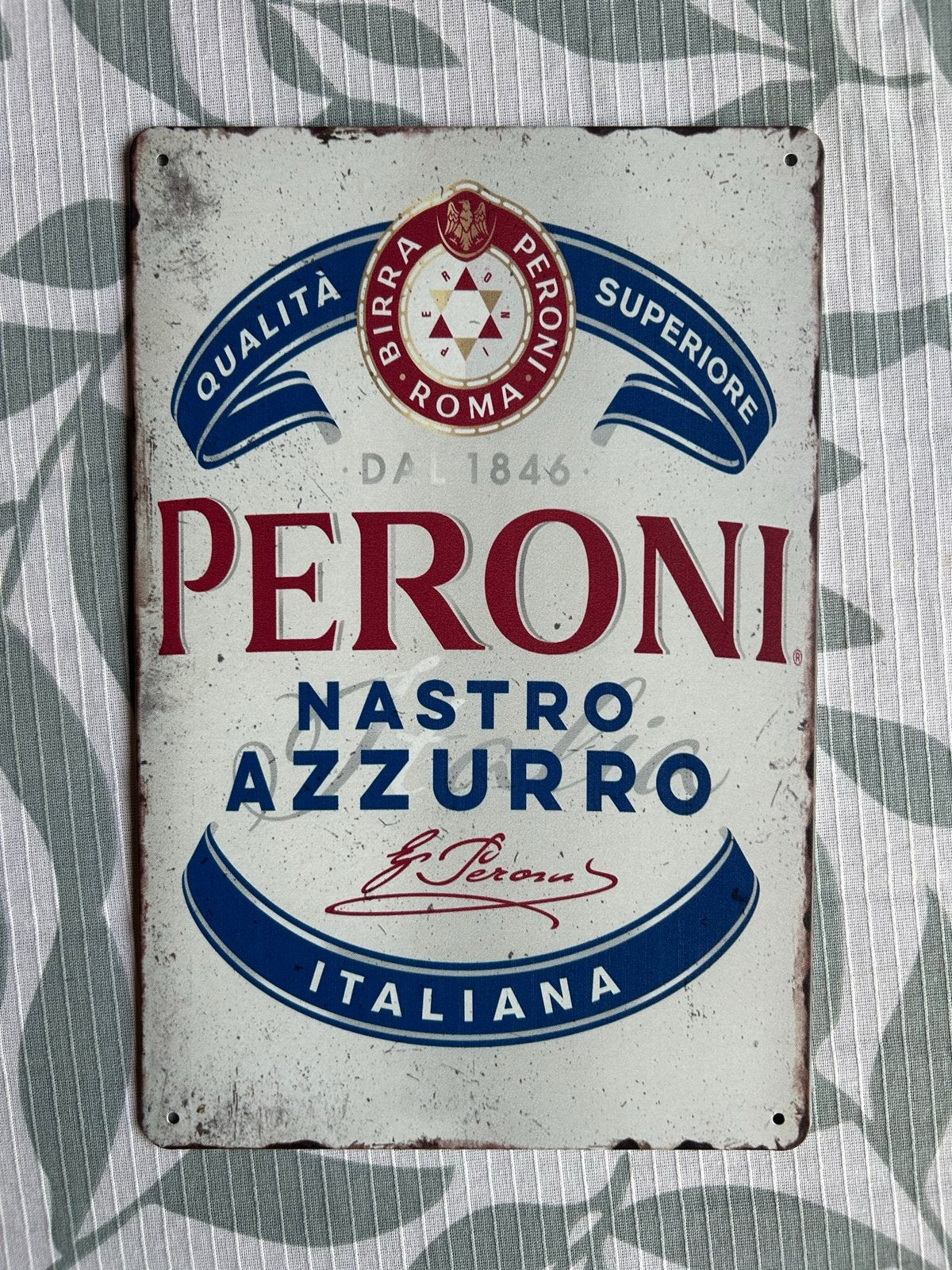 Aperol Spritz & Peroni Nastro Azzurro Reclameborden, Ophalen of Verzenden, Nieuw, Reclamebord