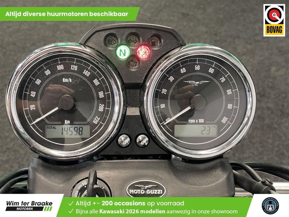 Moto Guzzi V 7 Classic (bj 2011) 14,572 km, Motoren, Motoren | Moto Guzzi, 2 cilinders, 744 cc, Motorrijbewijs A, Bedrijf