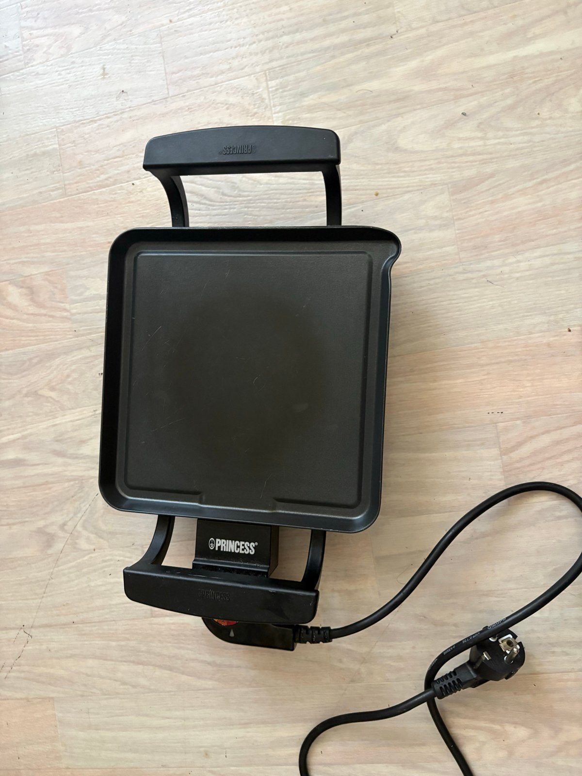 Princess Classic Mini Table Chef Grillplaat - 23x23 cm, Ophalen of Verzenden, Gebruikt, Tafelgrill