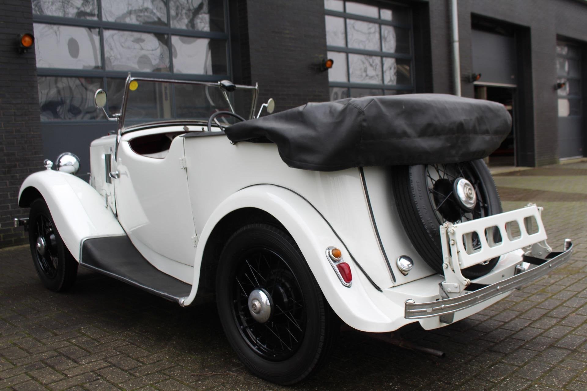 Morris Minor Eight Tourer Convertible ZEER ZELDZAAM, UNIEK!, foto 7