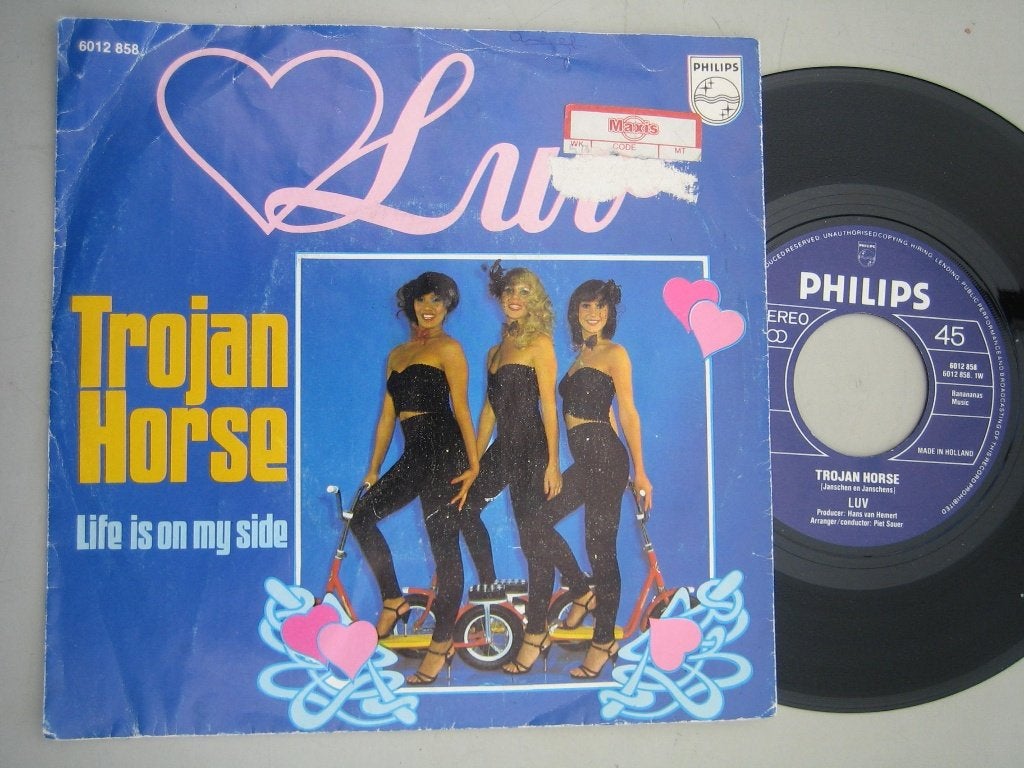 Luv-Trojan horse, Cd's en Dvd's, Ophalen of Verzenden, Gebruikt, 7 inch, Pop