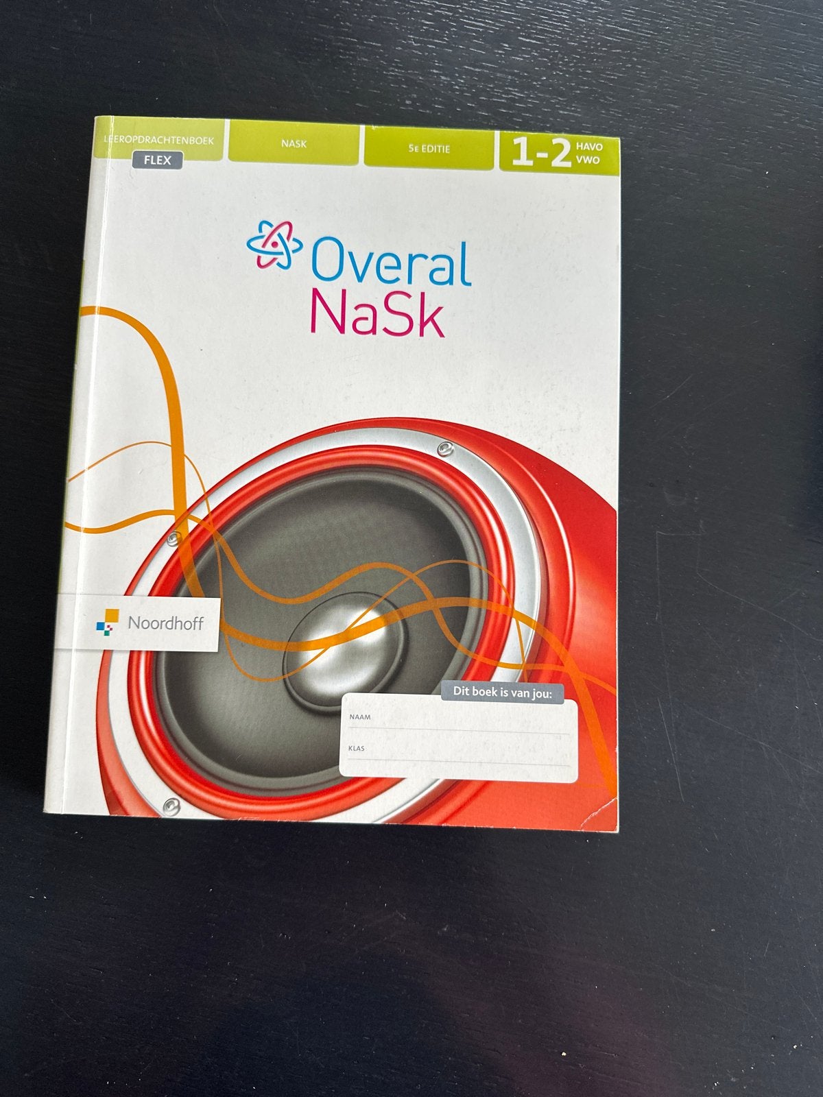 Overal NaSk Leeropdrachtenboek 5e editie HAVO/VWO 1-2, Ophalen of Verzenden, Zo goed als nieuw, HAVO, Natuurkunde