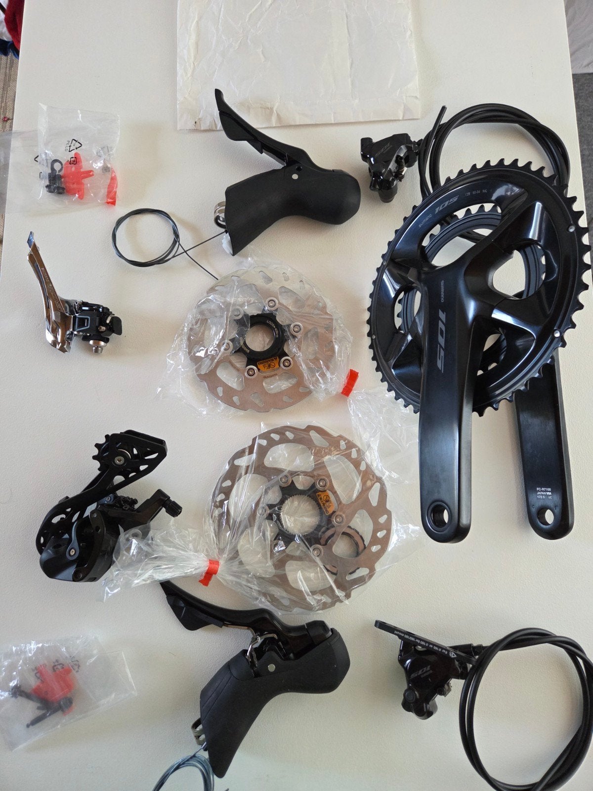 Shimano 105 R7100 groep. Nieuw., Fietsen en Brommers, Fietsonderdelen, Ophalen, Nieuw, Overige merken
