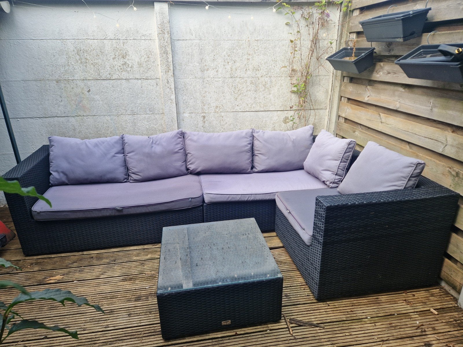 Bois le duc loungeset, Ophalen of Verzenden, Gebruikt, Kunststof
