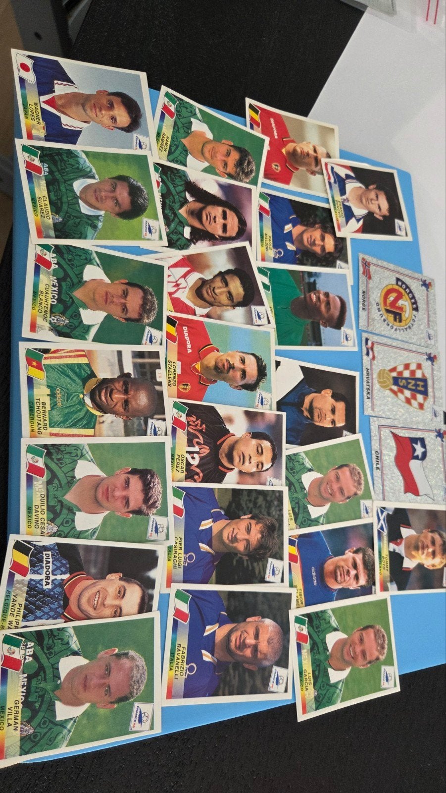 WK 98 Voetbal Stickers Setje, Ophalen of Verzenden, Nieuw, Meerdere stickers