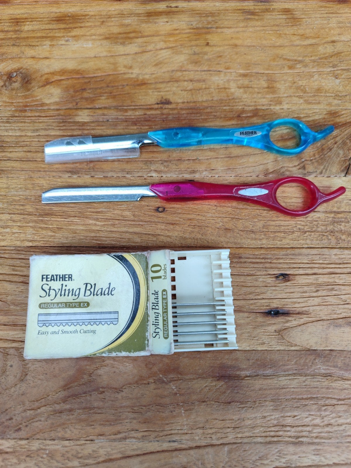 Feather Styling Blade Scheermesjes en Houders, Ophalen of Verzenden, Gebruikt, Overige typen