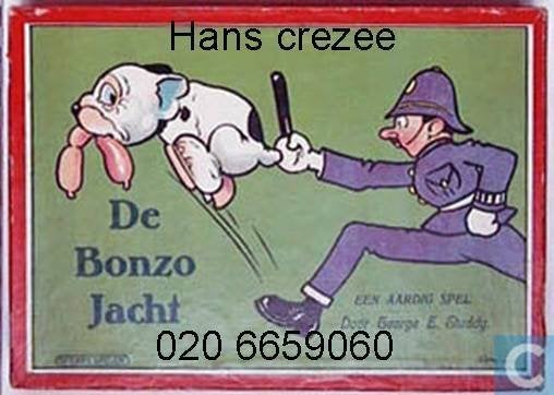 zoek oud george studdy de bonzo jacht bobby spears spel 1930, Ophalen of Verzenden
