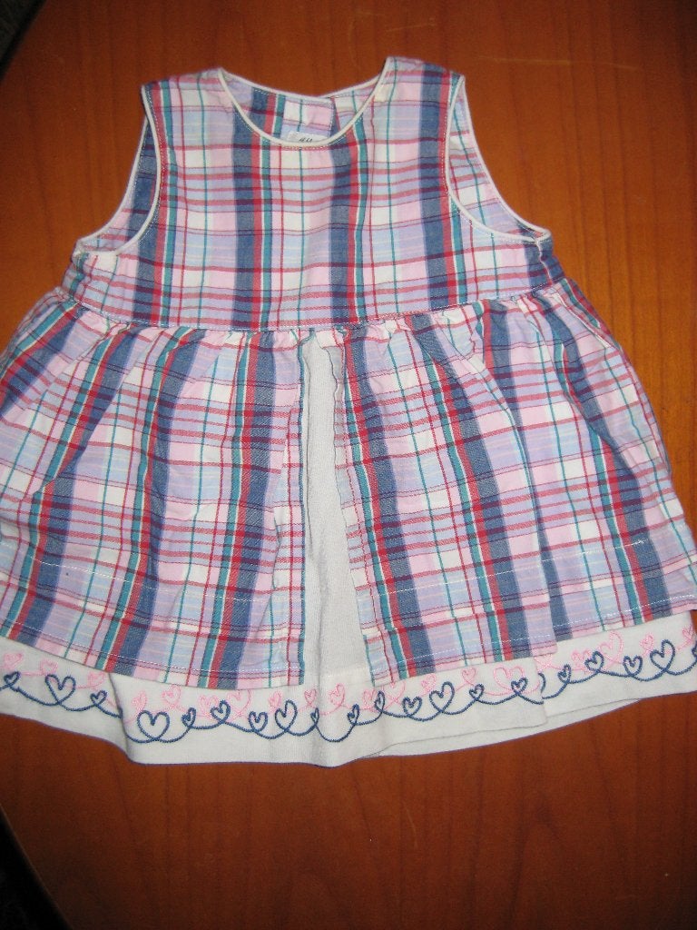 Jurkje, 68, H+M Baby, Ophalen of Verzenden, Zo goed als nieuw, Meisje, Jurkje of Rokje