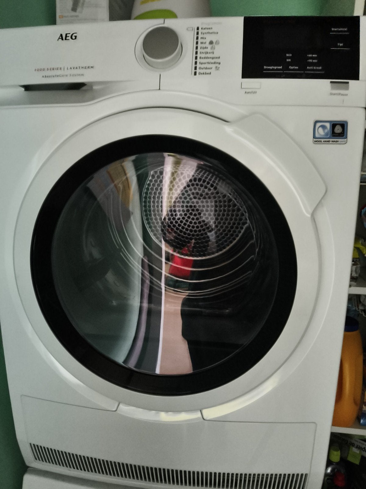 AEG T8DB84GW – 8000 serie – AbsoluteCare – Warmtepompdroger