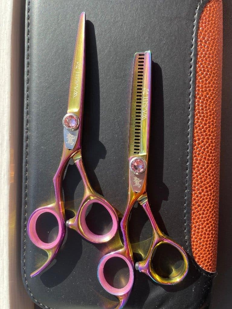 Kappersschaar set links Washi 5,5inch, Ophalen of Verzenden, Nieuw, Overige typen