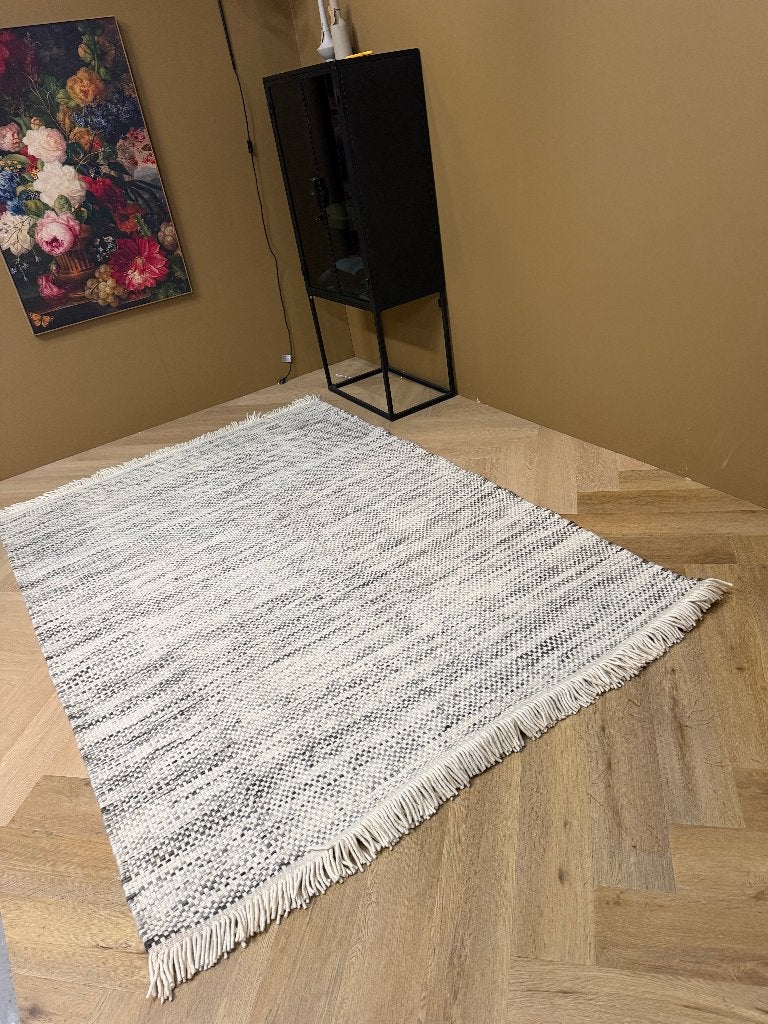 Brinker Vloerkleed Crown 160 x 230cm, Huis en Inrichting, 150 tot 200 cm, Ophalen of Verzenden, Grijs, Rechthoekig