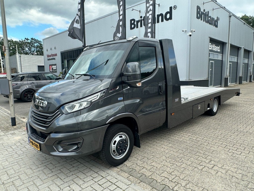 Iveco DAILY 50C21 Hi-matic Tijhof bj2024 *Full option+extra, Auto's, Automaat, Achterwielaandrijving, Iveco, Origineel Nederlands