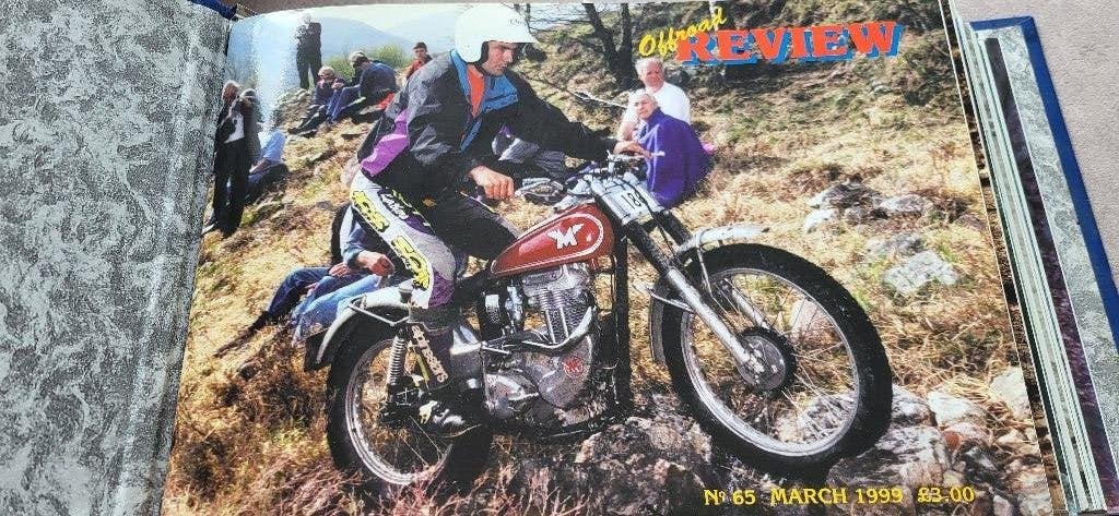 Motorbladen classic cross/trial Offroad review, Ophalen of Verzenden, Gelezen, Offroad review, Merk of Model