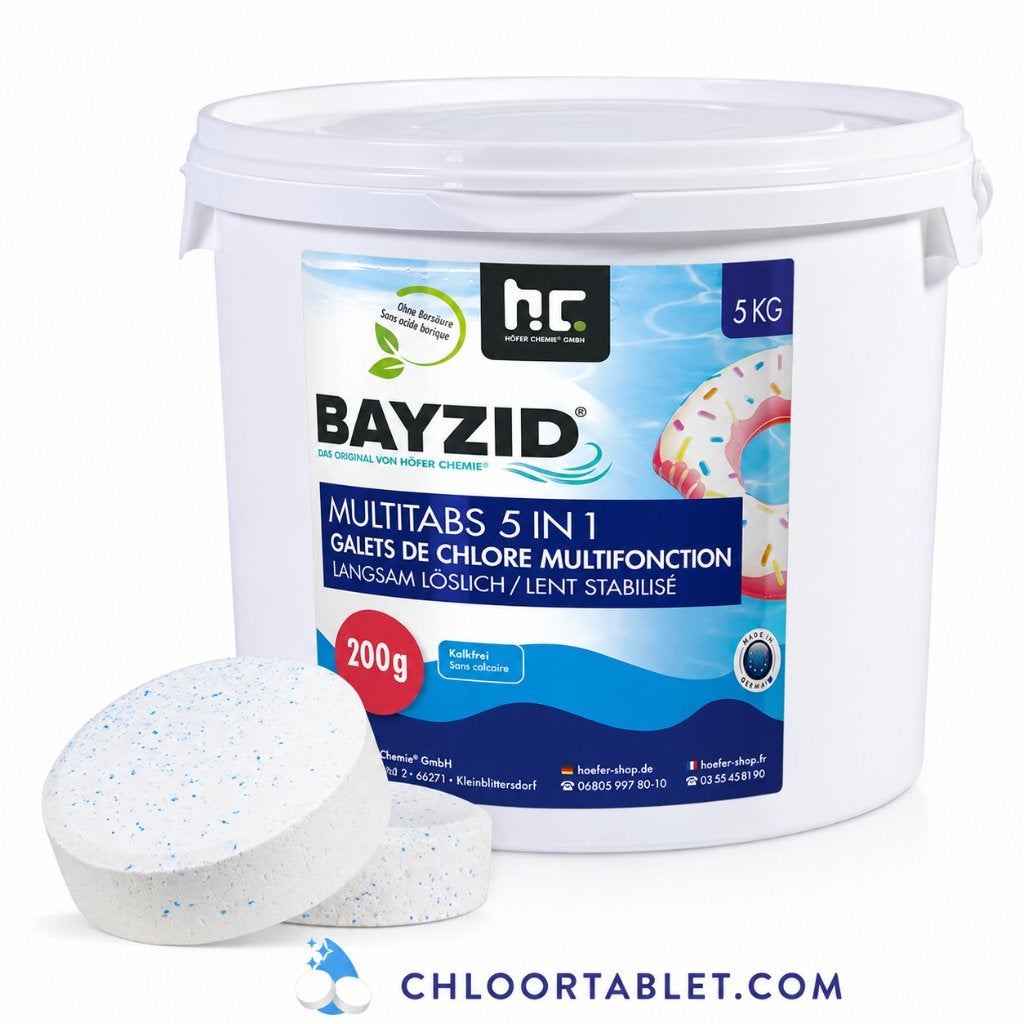 5 kg Chloortabletten 5 in 1, Ophalen of Verzenden, Nieuw, Reinigingsmiddel