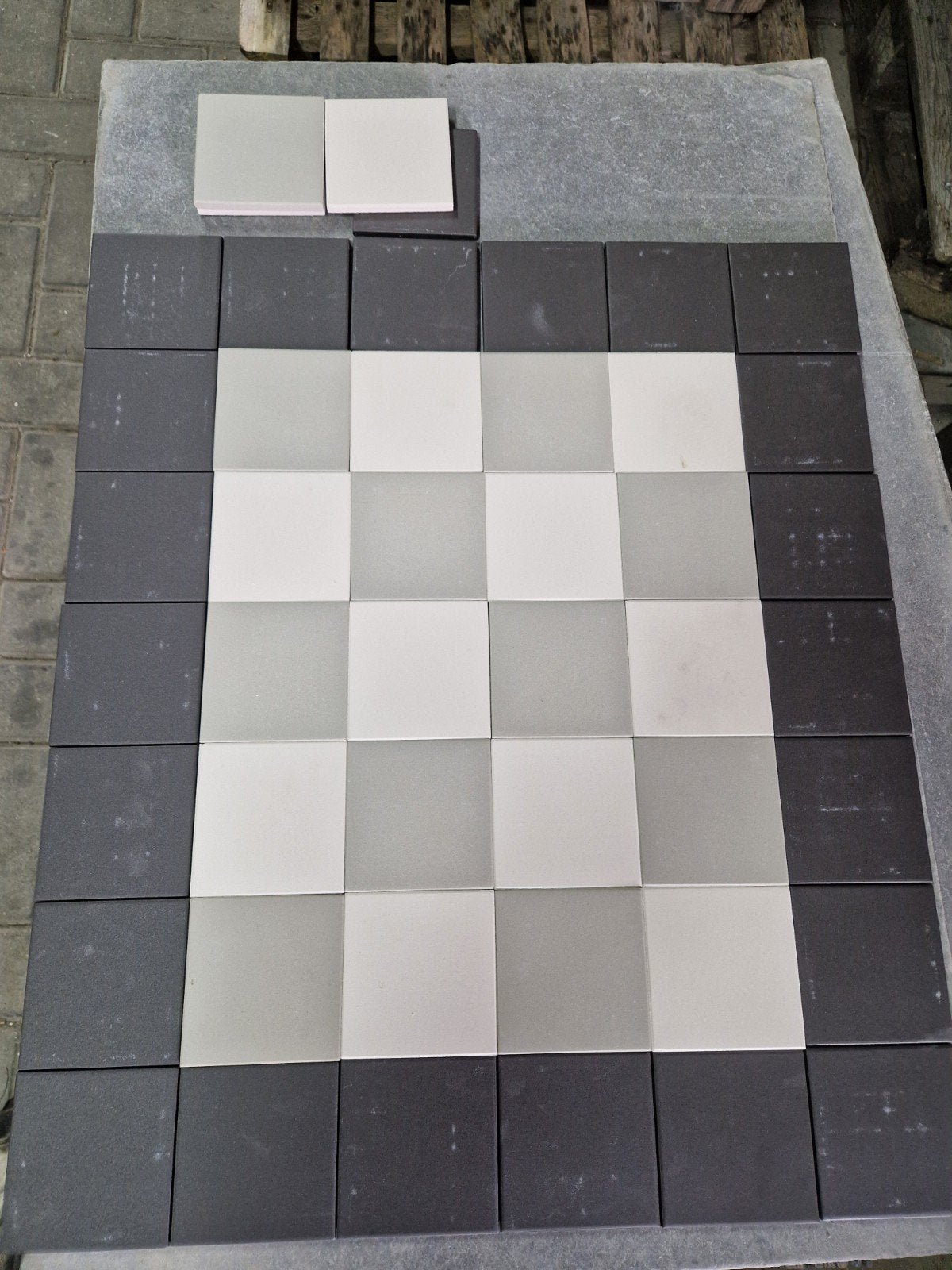Grote voorraad 10x10 Ce.si moderne kleuren, hoge kwaliteit!, Ophalen, Keramiek, Nieuw, Minder dan 20 cm
