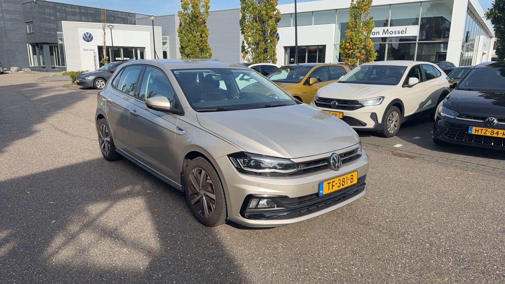 Volkswagen Polo 1.0 TSI Highline, 12 maanden, Stof, Gebruikt, Adaptive Cruise Control