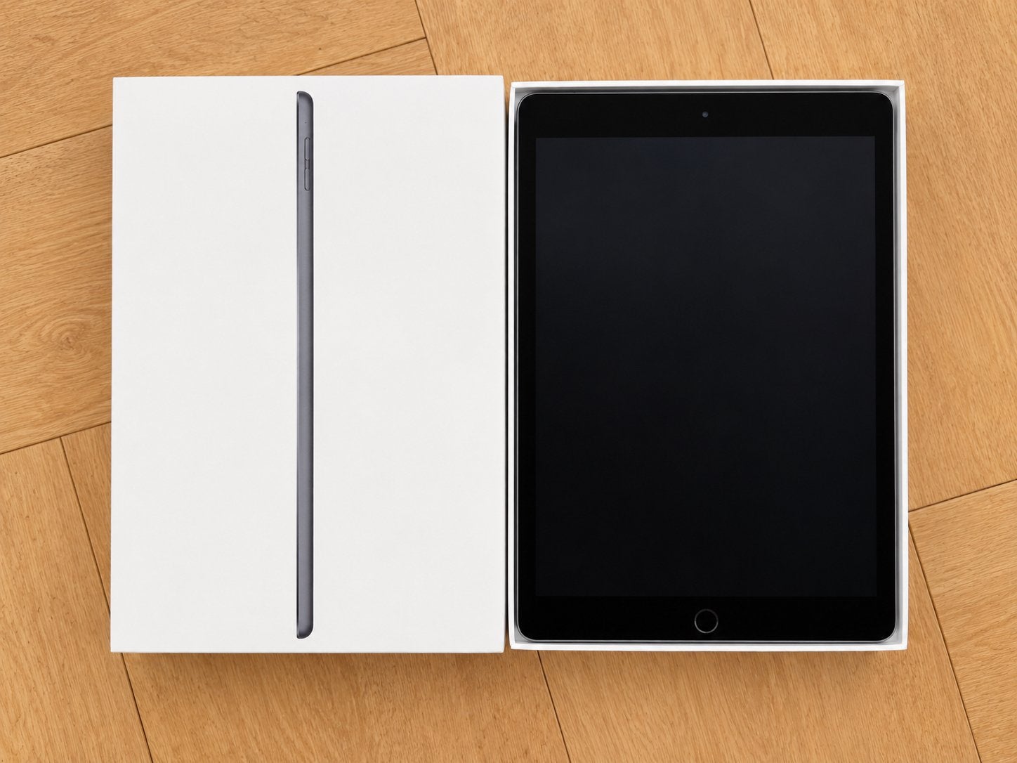 Apple iPad 9e generatie 64GB WiFi Space Gray + doos + bon, Computers en Software, Apple iPads, 10 inch, Apple iPad, Ophalen of Verzenden