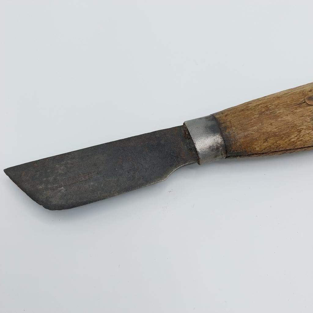 Schoudermes snijden Fineer/inleg Herder Solingen (58180-ML), Antiek en Kunst, Antiek | Gereedschap en Instrumenten, Ophalen of Verzenden
