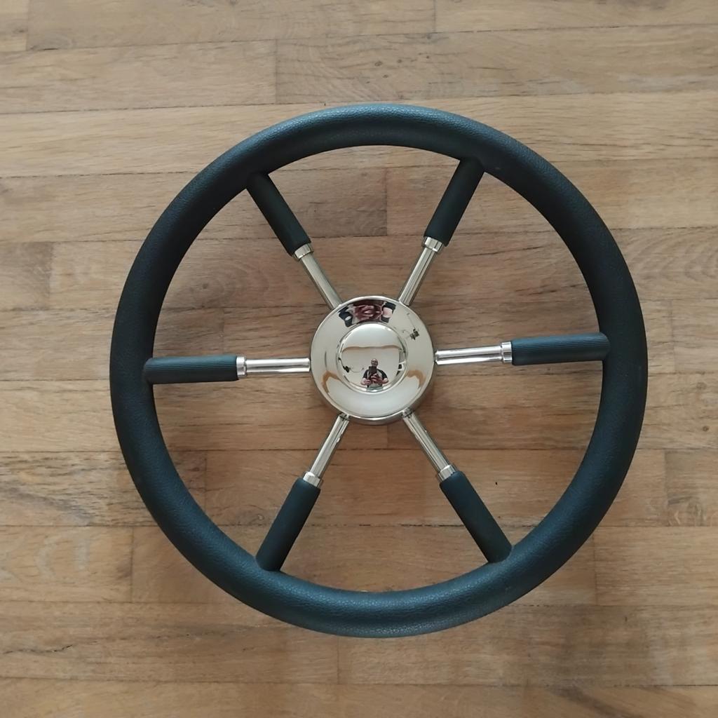 Boot stuur / jacht stuur Savoretti diameter 45 cm, Watersport en Boten, Bootonderdelen, Ophalen of Verzenden, Zo goed als nieuw
