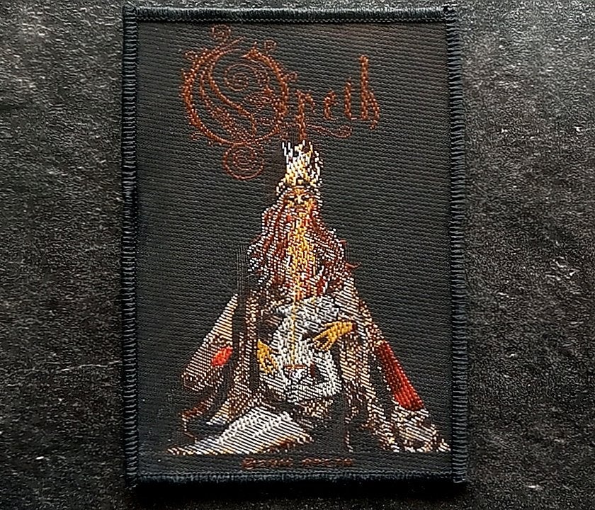 Opeth vrij  mooie en nieuwe Persephone 2016 patch o115, Ophalen of Verzenden, Nieuw, Kleding