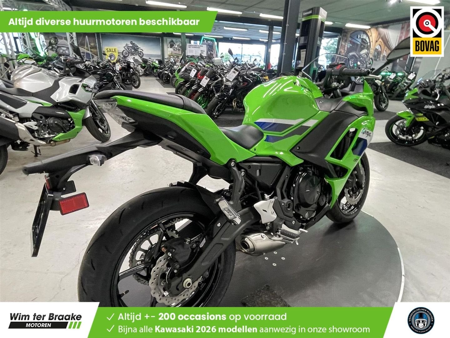 Kawasaki Ninja 650 ABS - 2026, 649 cc, Bedrijf, Sport, Meer dan 35 kW