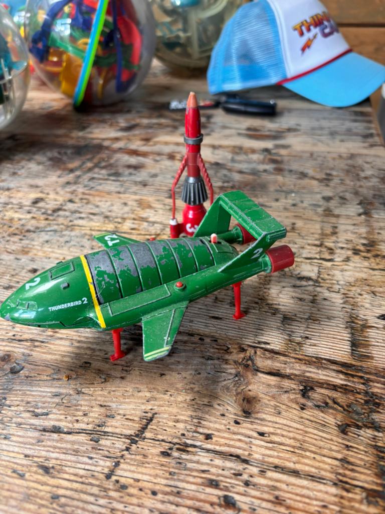 Thunderbirds matchbox, Antiek en Kunst, Ophalen of Verzenden