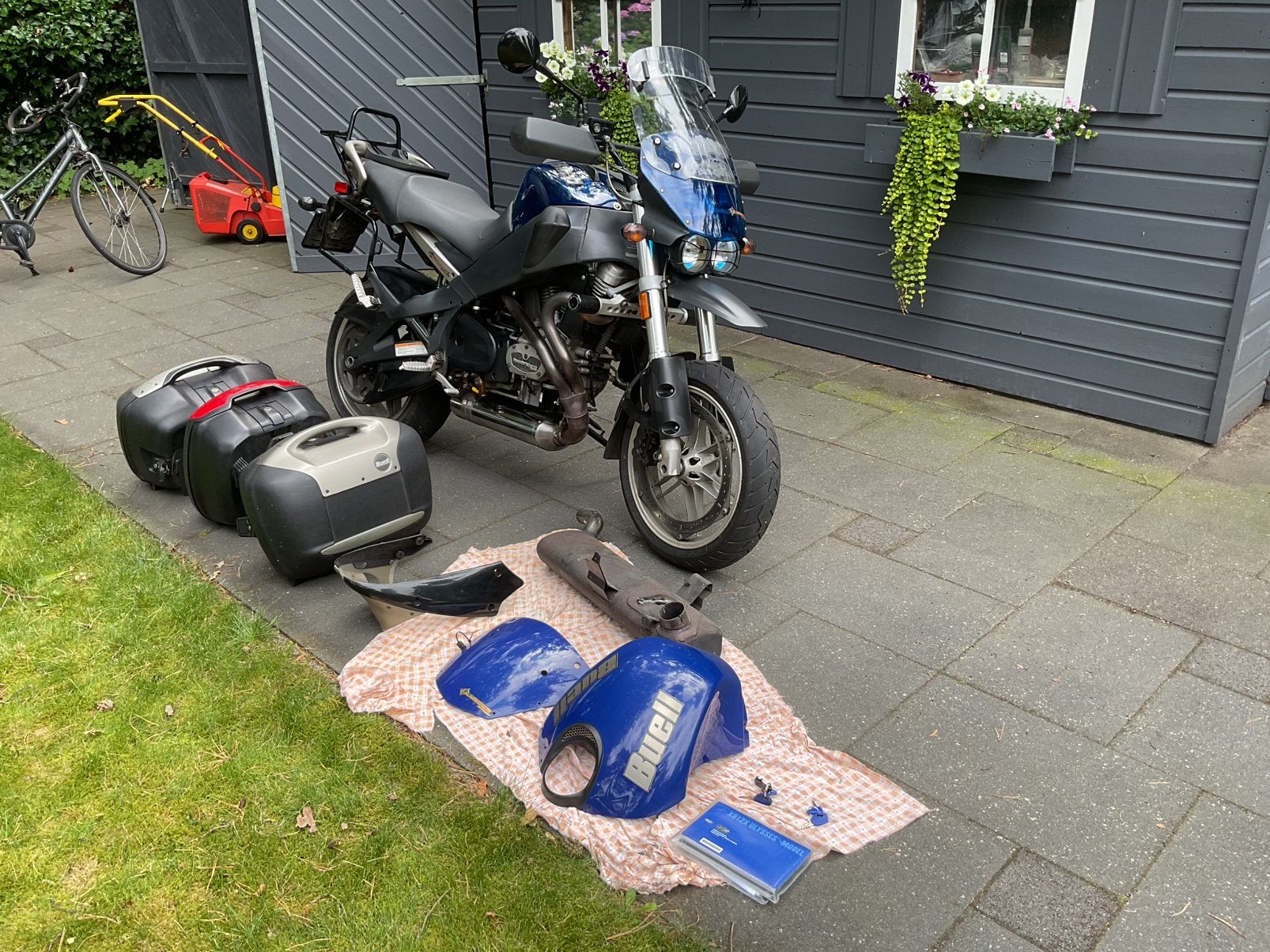 Buell XB12X Ulysses bj 2008, 2 cilinders, Motorrijbewijs A, Gebruikt, 1202 cc