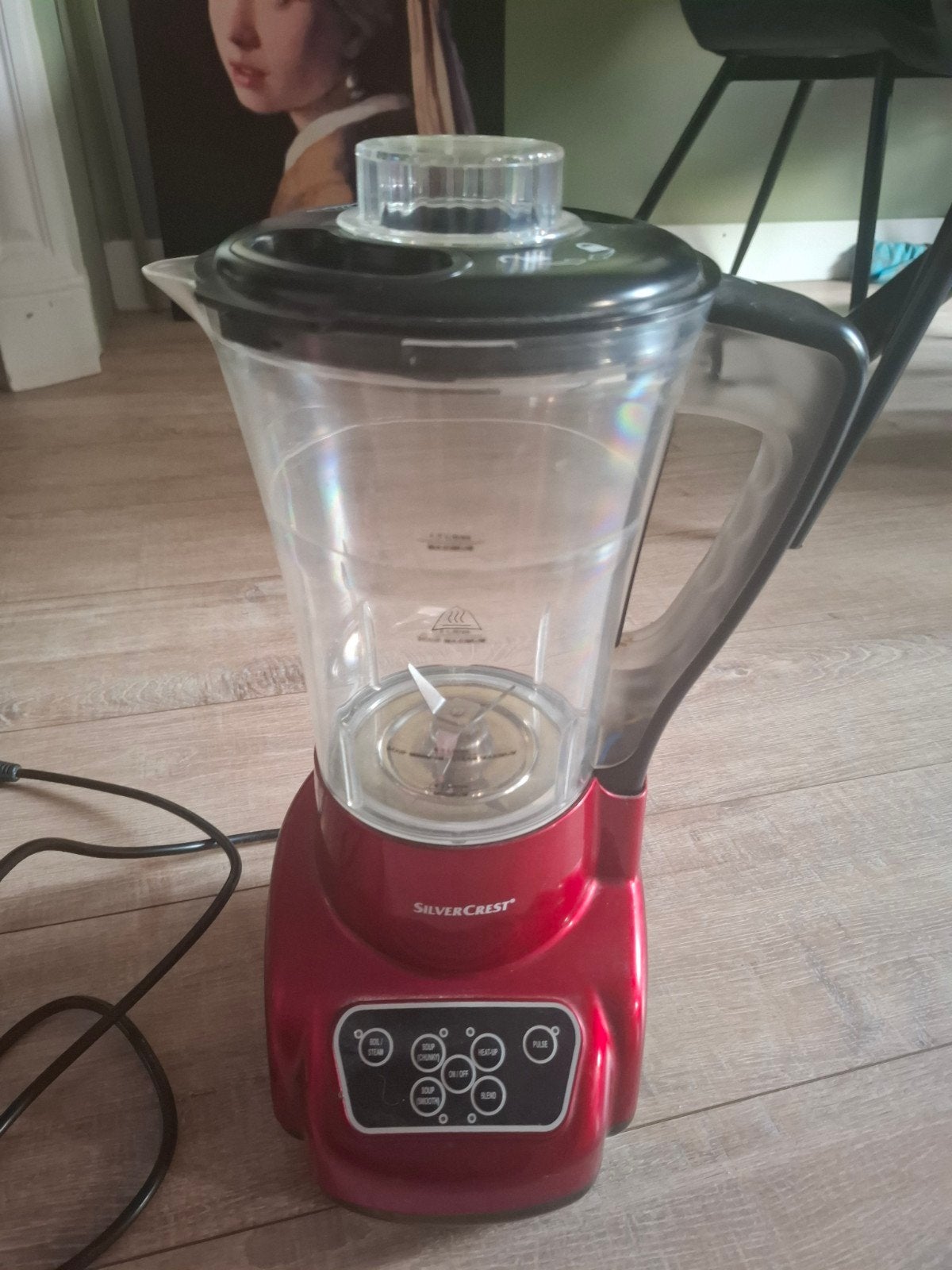 SilverCrest Blender / Soepmaker - Zo goed als nieuw, Witgoed en Apparatuur, Blenders, Ophalen of Verzenden, Zo goed als nieuw