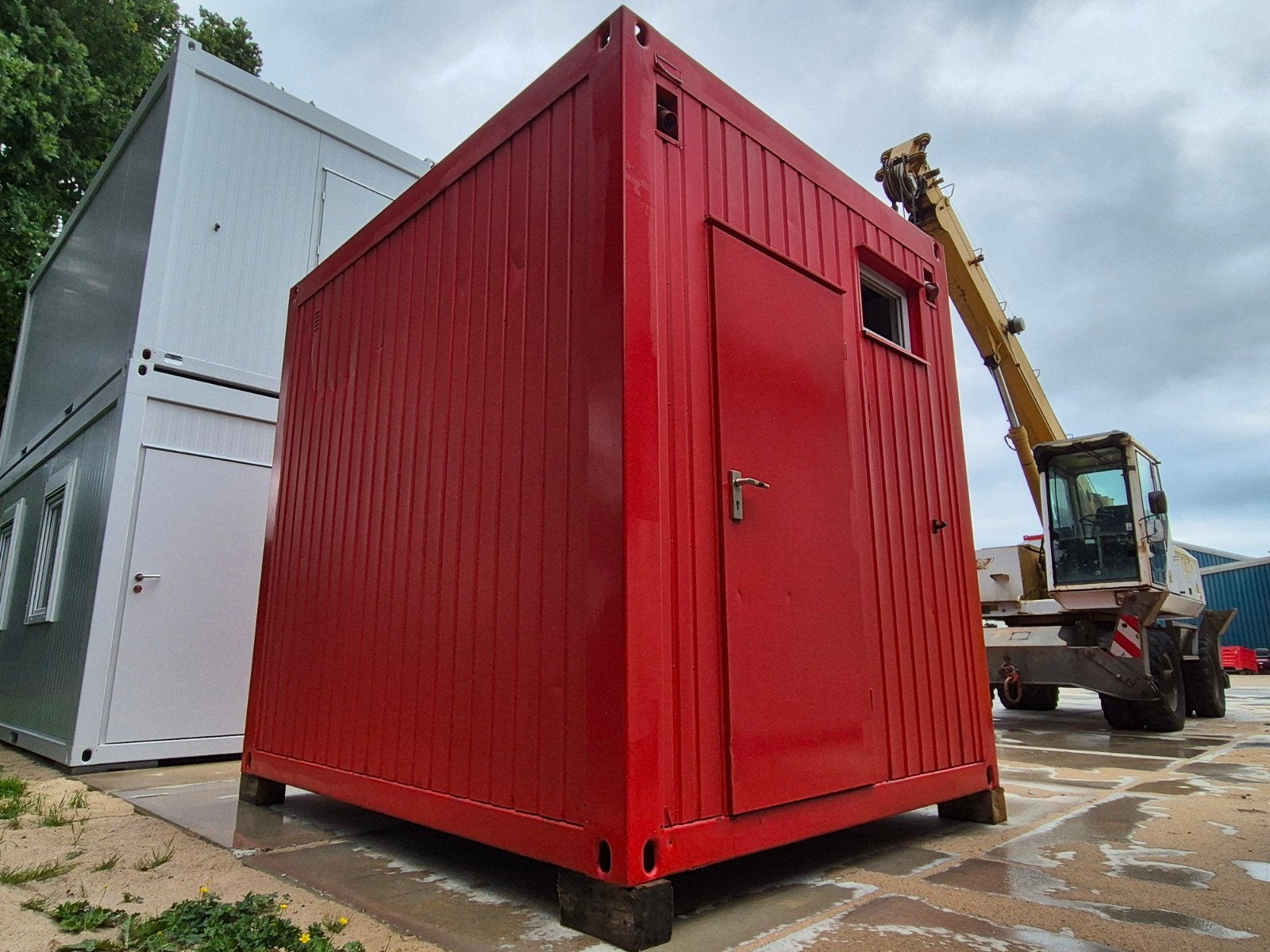 10ft sanitairunit / toiletunit / tijdelijk sanitair 3x2,5m, Ophalen, Gebruikt, Overige typen