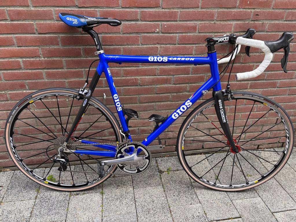 Gios Carbon Racefiets - Dura-Ace Afgemonteerd, Fietsen en Brommers, Fietsen | Racefietsen, Overige merken, 28 inch, Gebruikt, Carbon