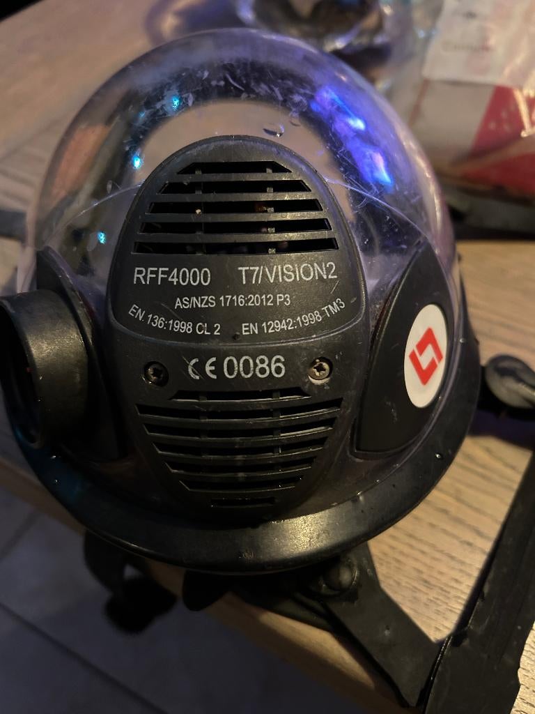 3M FF 600 visin vol gelaats masker voor industrie of verven, Ophalen of Verzenden, Gebruikt, Volgelaatsmaskers