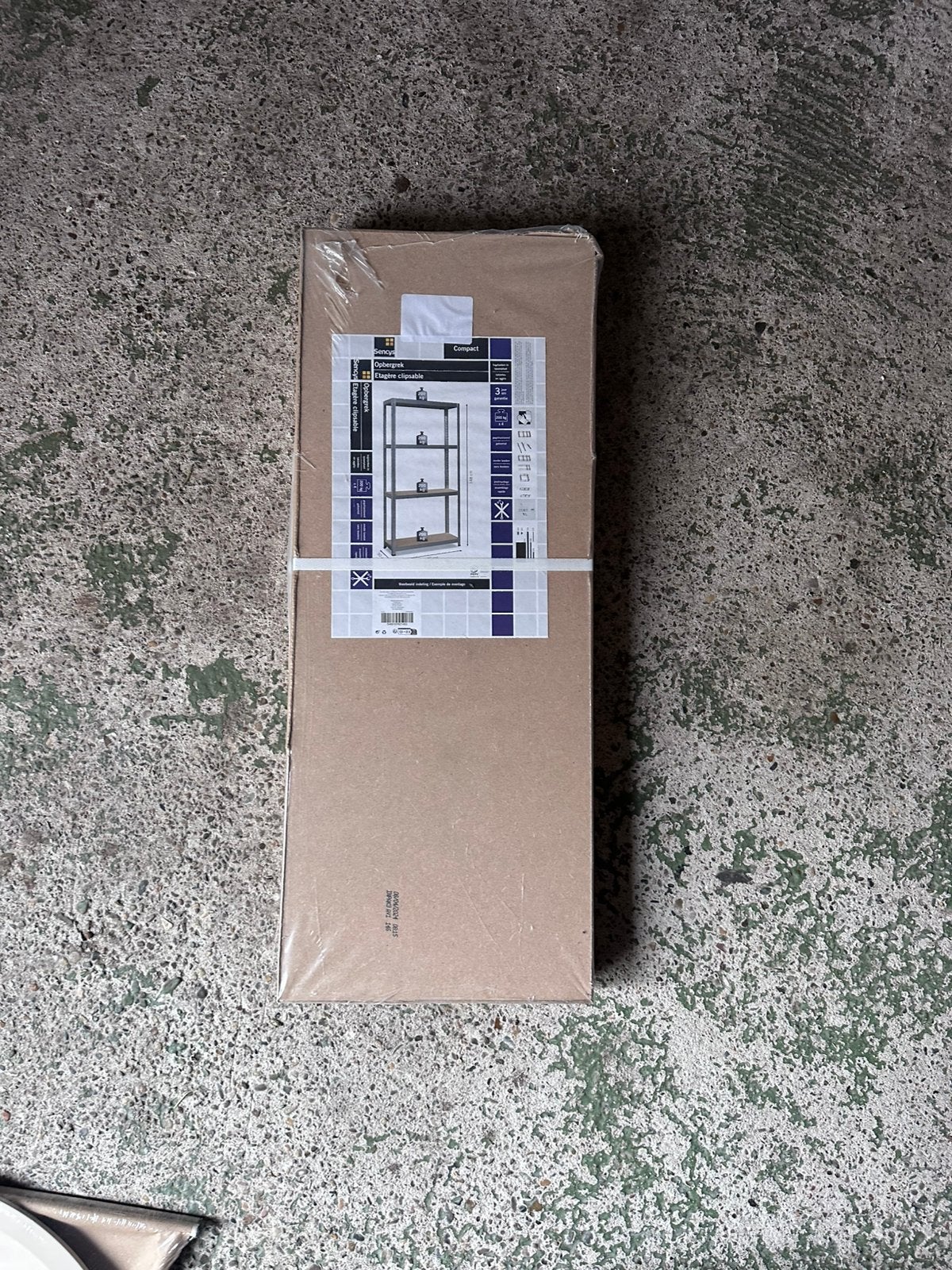 Stellingkast opbergrek sencys 148x75x30, Ophalen, Nieuw