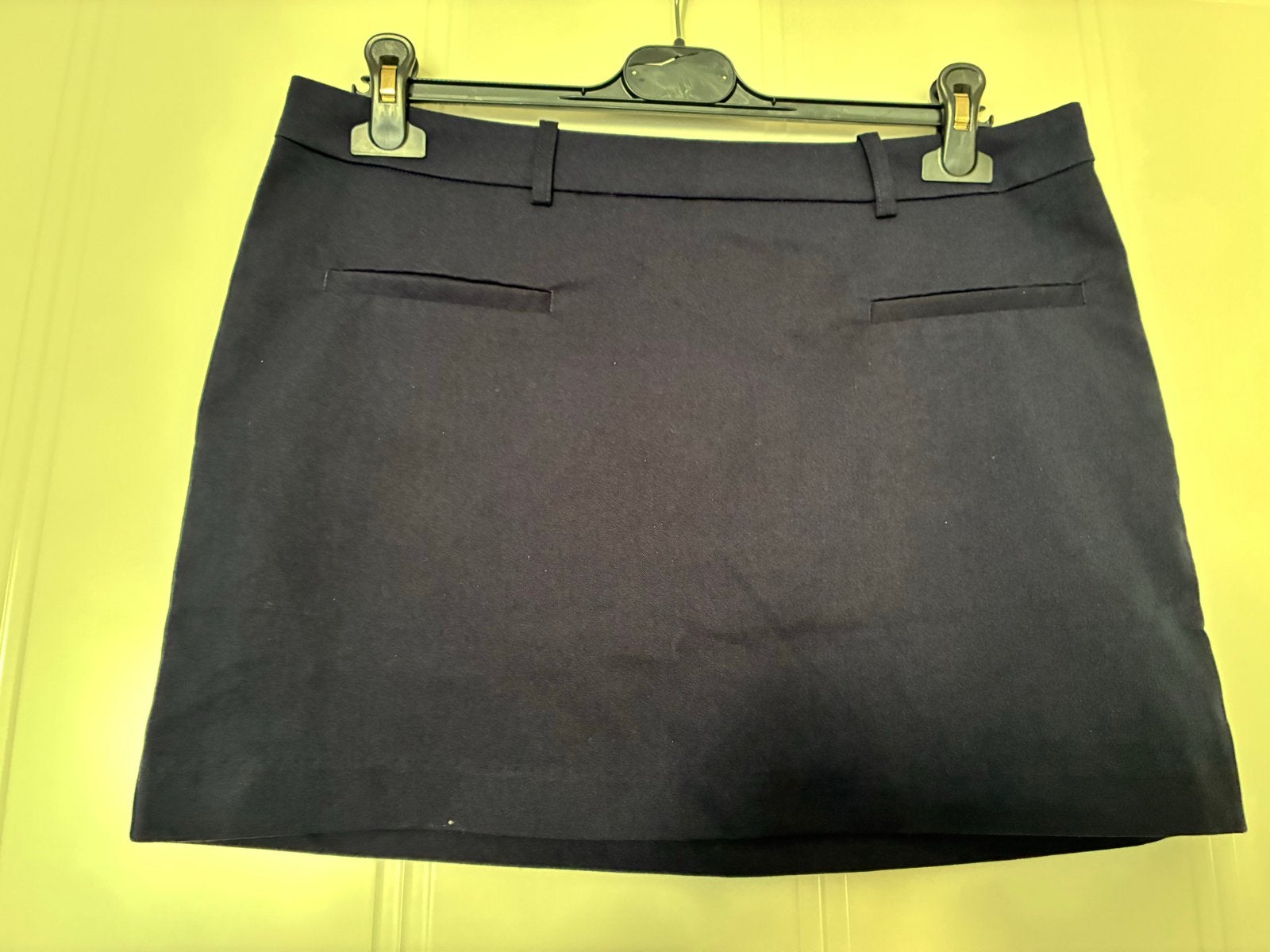 Donkerblauwe mini-rok van H&M Divided, maat 42, H&M, Blauw, Maat 42/44 (L), Ophalen of Verzenden