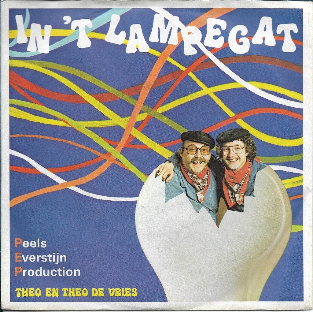 Theo en Theo de Vries - in `t lampegat, Ophalen of Verzenden, Gebruikt, 7 inch, Nederlandstalig