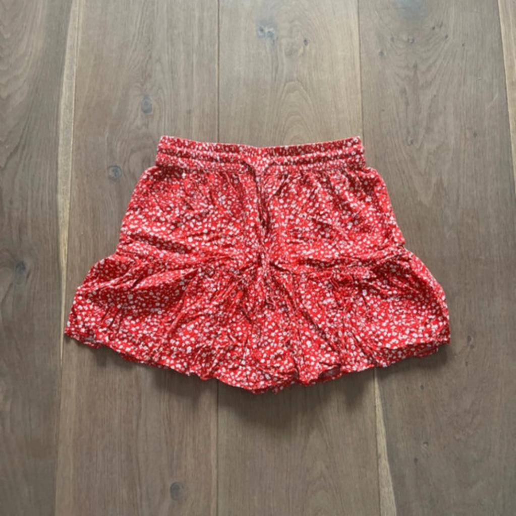 Pigally Rood Rokje Maat S, Kleding | Dames, Ophalen of Verzenden, Zo goed als nieuw, Maat 36 (S), Boven de knie