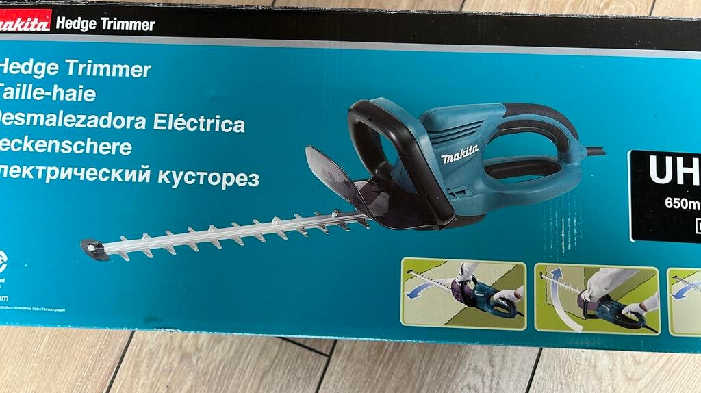 Makita heggenschaar UH6570 - Nieuw in doos, Ophalen, Nieuw, Elektrisch