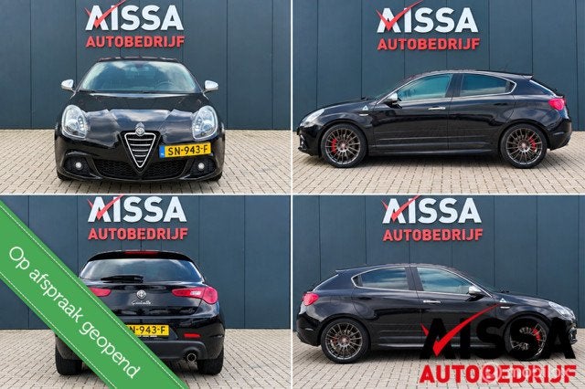 Alfa Romeo Giulietta 1.7 TBi Quadrifoglio Verde >>236pk<< Cl, Auto's, Euro 5, Gebruikt, 1295 kg, 4 cilinders