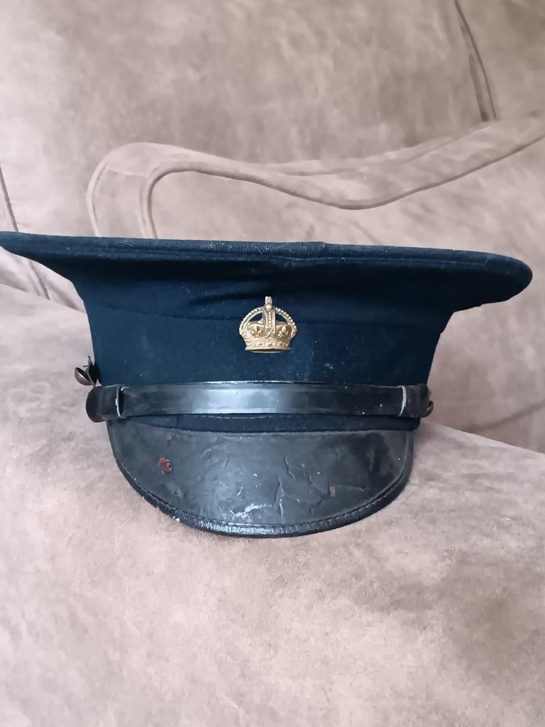 Originele vooroorlogse Britse politie pet, Ophalen of Verzenden, Overige soorten, Engeland, Helm of Baret