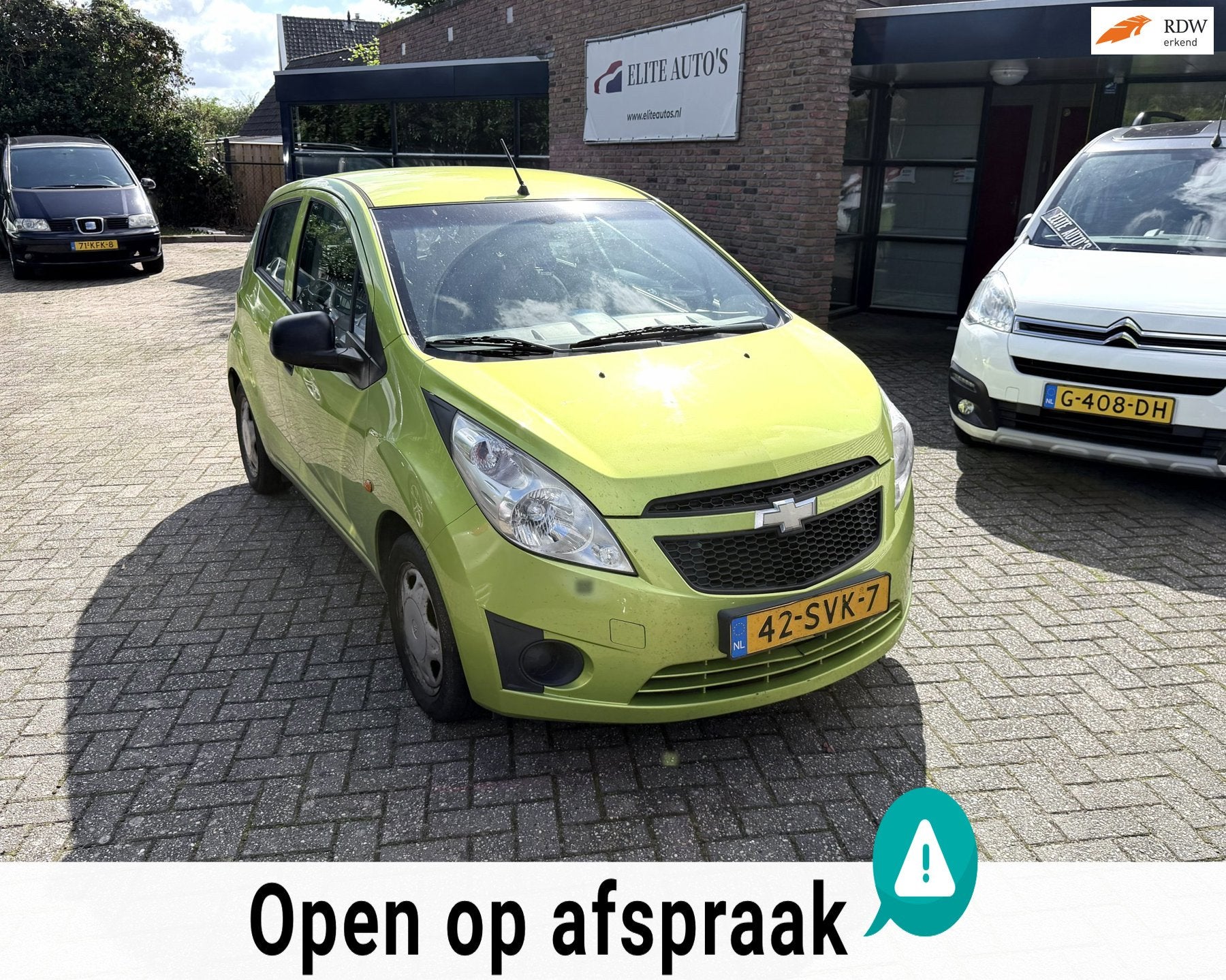 Chevrolet Spark /inruilkoopje/Bi-Fuel-LPG/rijdt prima/NAP/Ap, Auto's, Voorwielaandrijving, Euro 5, Gebruikt, 4 cilinders
