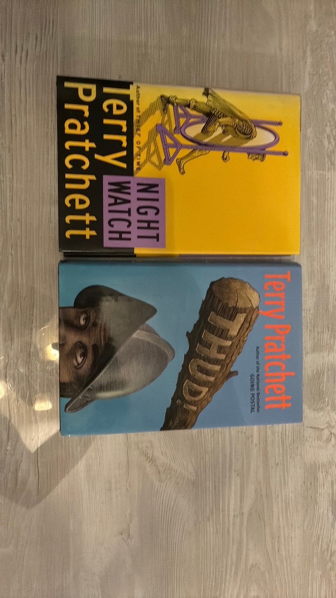 Terry Pratchett: Night Watch & Thud! (Engels), Boeken, Fantasy, Zo goed als nieuw, Ophalen of Verzenden