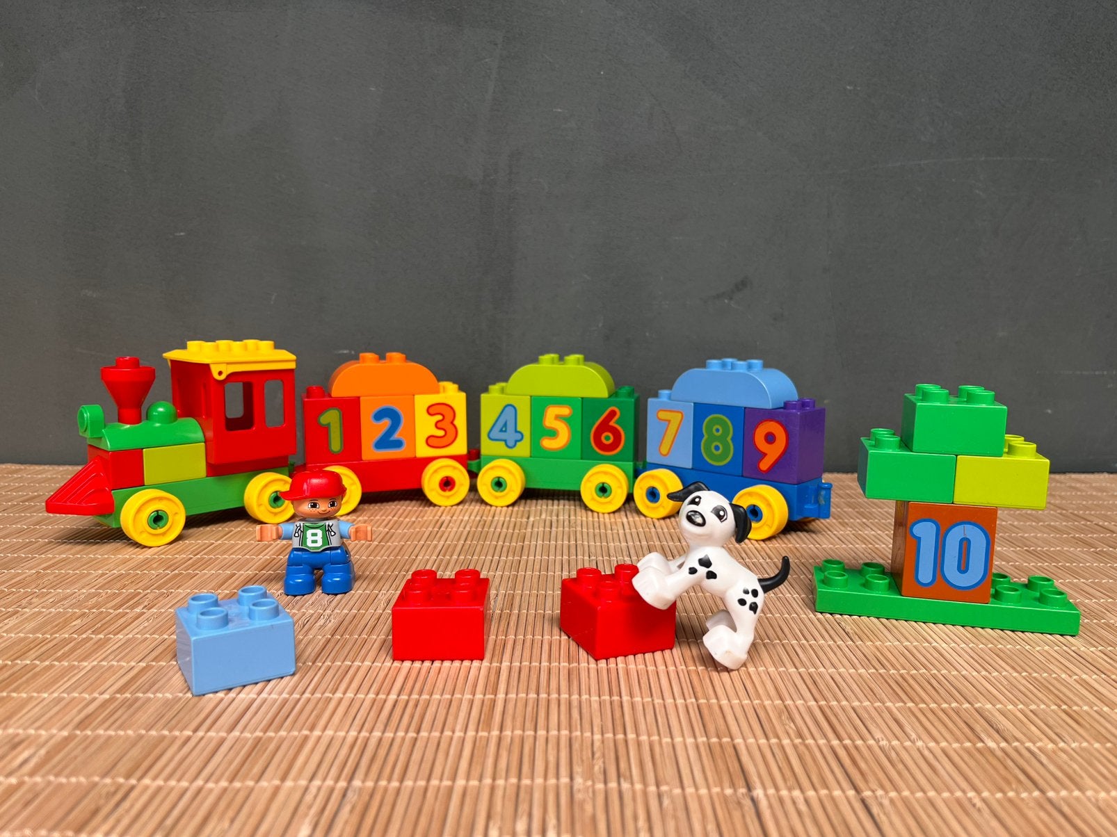 LEGO DUPLO 10558 – Getallentrein, Gebruikt, Ophalen of Verzenden, Compleet, Duplo