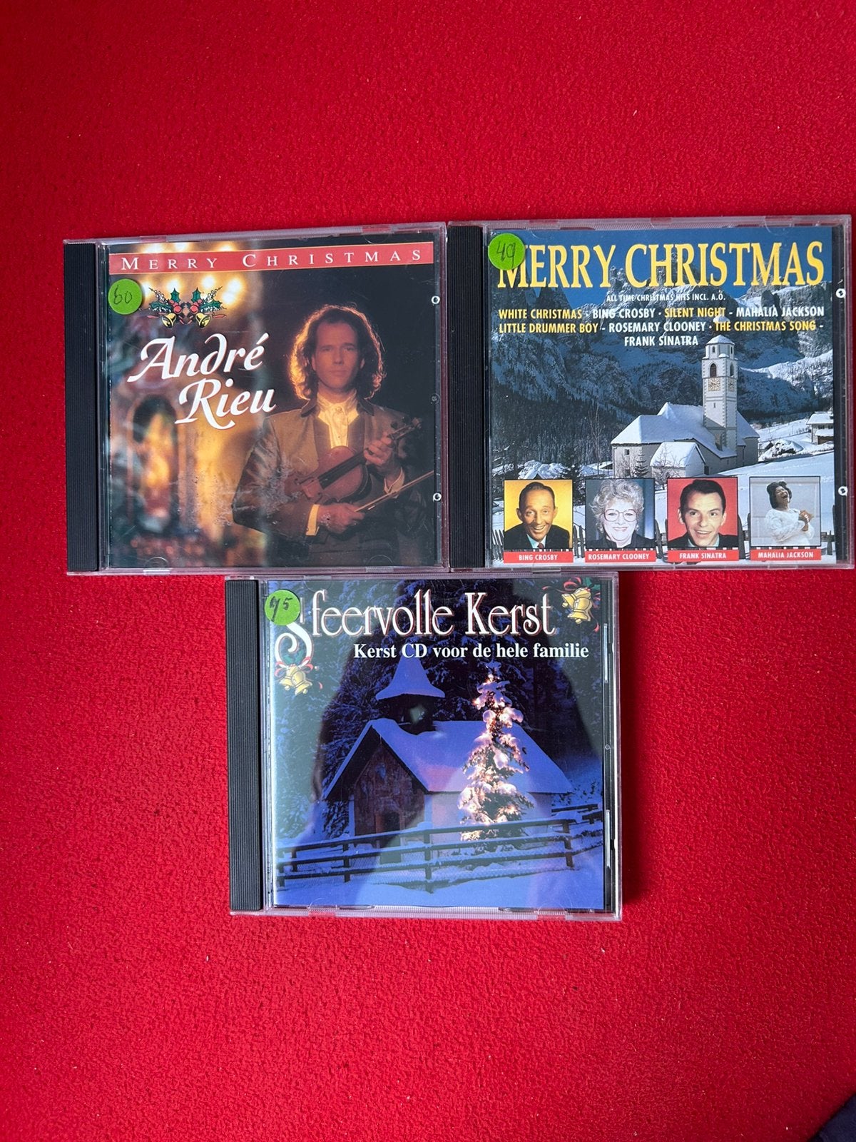 Kerst muziek (3x), Ophalen of Verzenden, Zo goed als nieuw