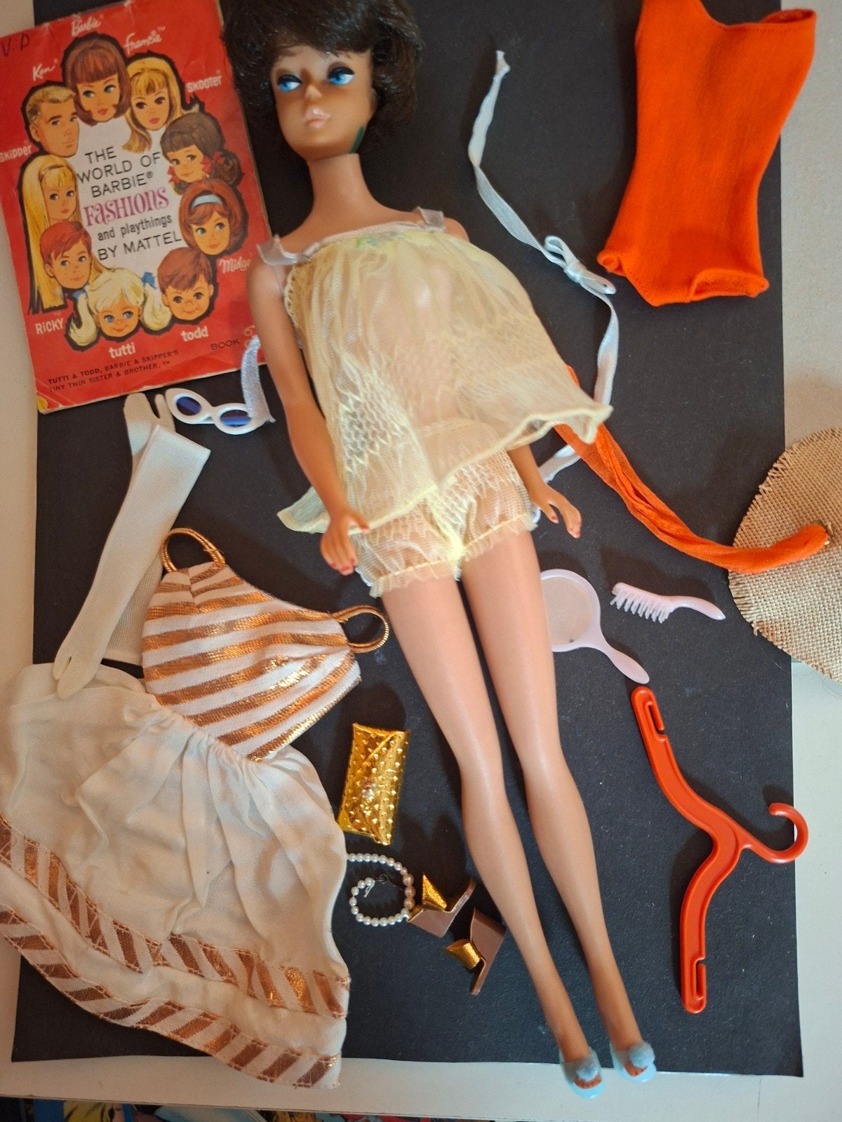 vintage barbie pop mattel doll vintagetoys speelgoed, Verzenden